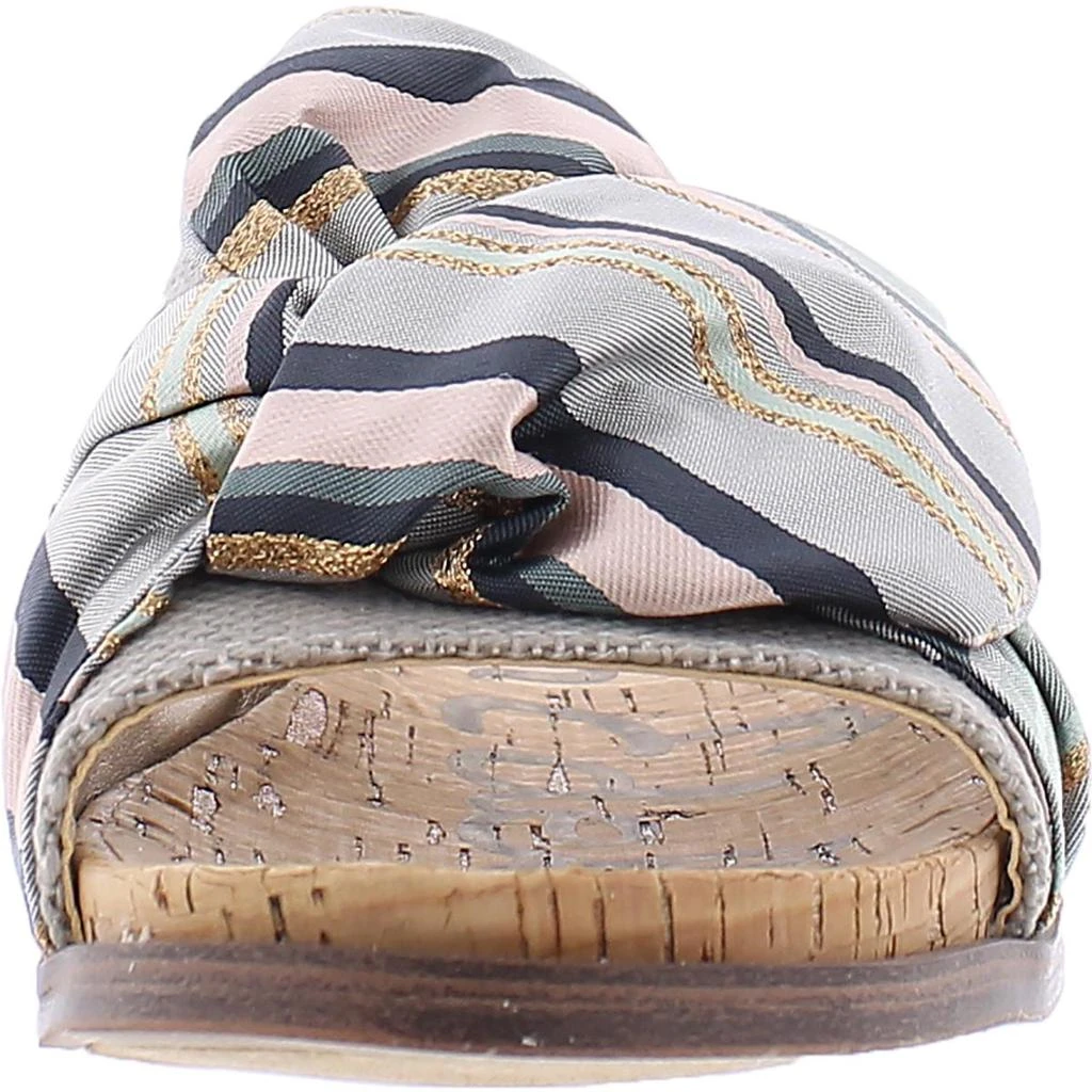 商品Sam Edelman|Sam Edelman Womens Heidi Striped Bow Slide Sandals,价格¥31,第2张图片详细描述