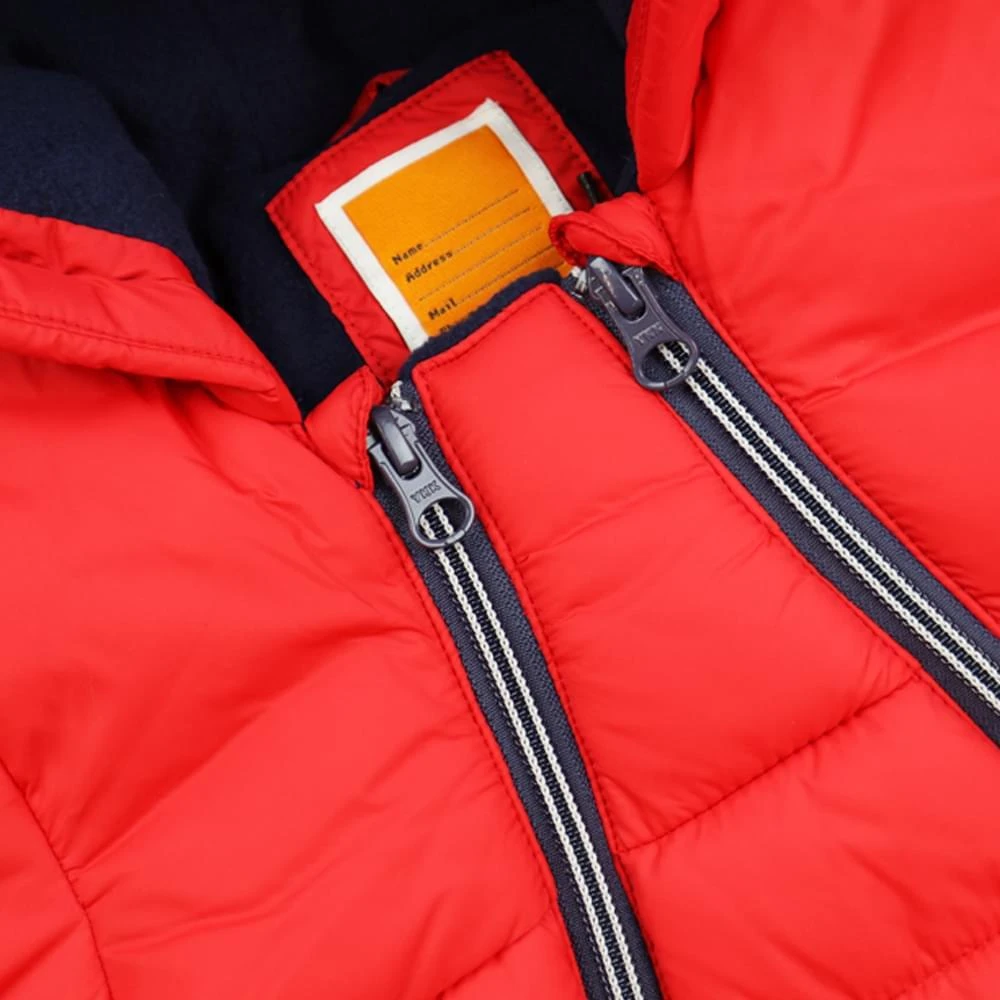 商品Timberland|Red Padded Infant Snowsuit,价格¥342,第2张图片详细描述