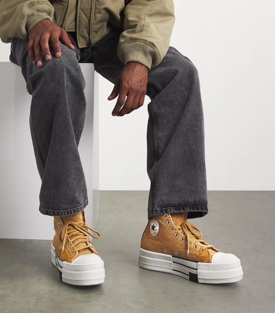 商品Rick Owens|x Rick Owens DRKSHDW DBL Drkstr High-Top Sneakers,价格¥1060,第2张图片详细描述