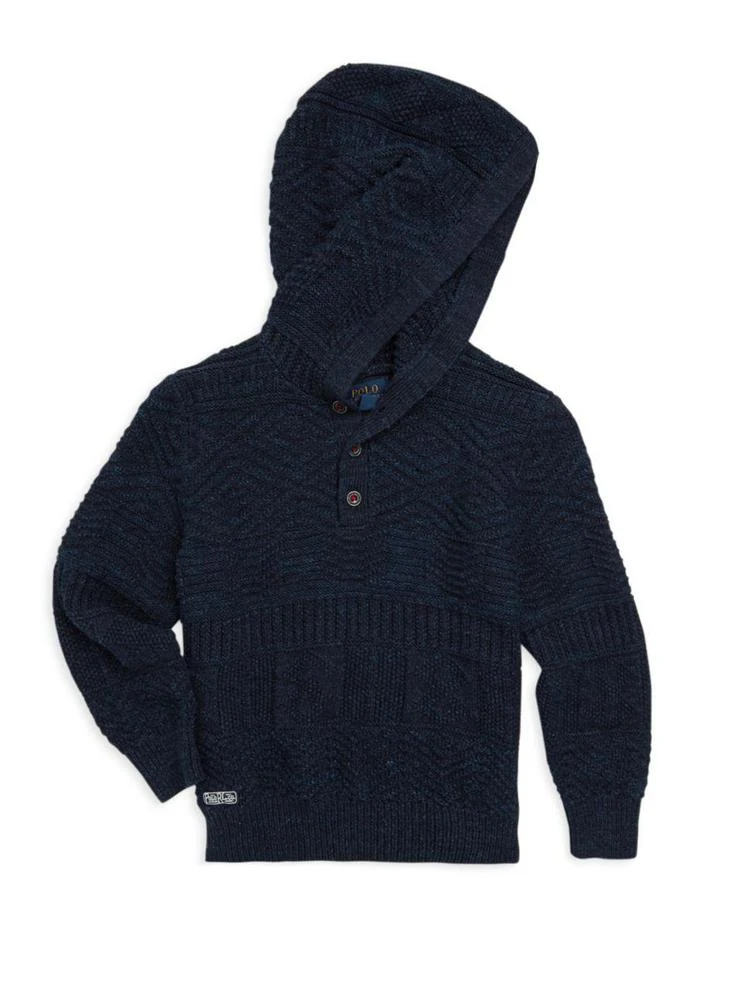 商品Ralph Lauren|Toddler's & Little Boy's Button Hoodie,价格¥198,第1张图片
