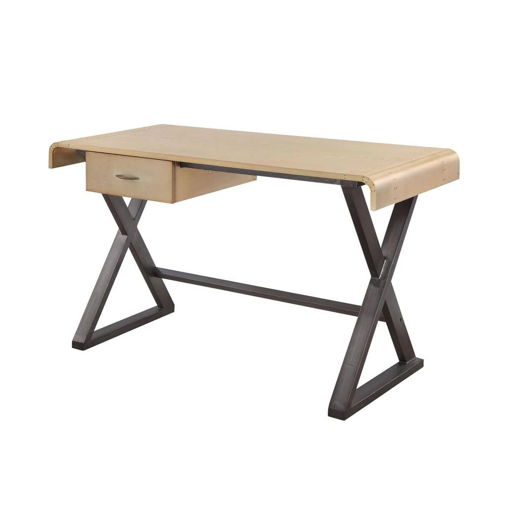 商品Simplie Fun|Desk in Metal & Wood,价格¥6095,第3张图片详细描述