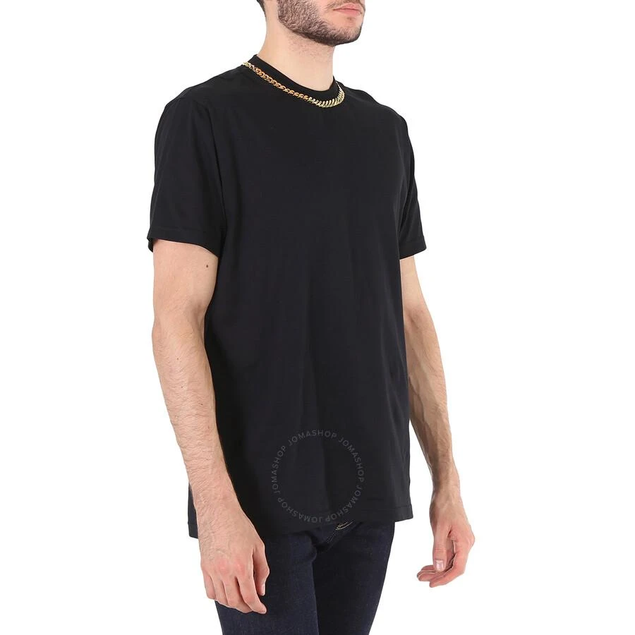 商品Burberry|Men's Black Chain Detail T-shirt,价格¥925,第3张图片详细描述