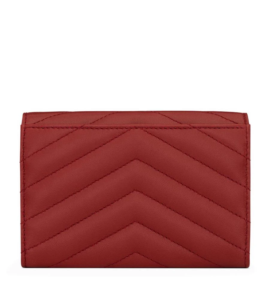 商品Yves Saint Laurent|Small Cassandre Matelassé Envelope Wallet,价格¥3865,第2张图片详细描述