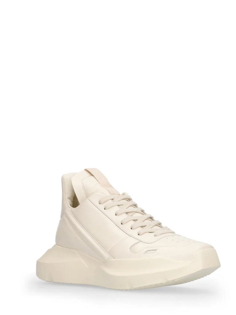 商品Rick Owens|Geth Runner Grain Leather Sneakers,价格¥6798,第2张图片详细描述