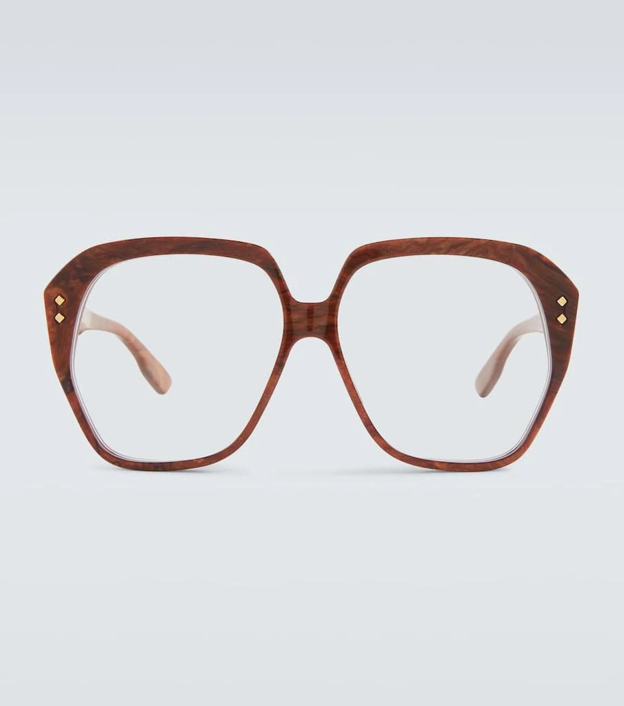商品Gucci|大廓形几何眼镜,价格¥3271,第1张图片