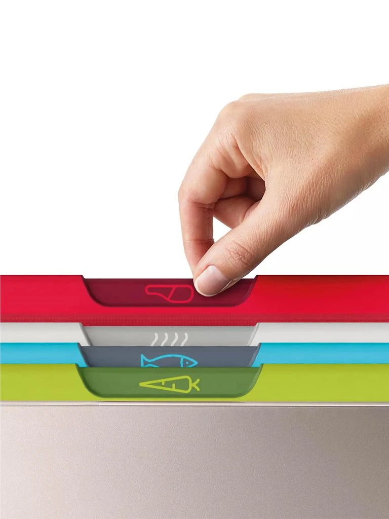商品Joseph Joseph|Folio Icon Four-Piece Chopping Board Set,价格¥375,第2张图片详细描述