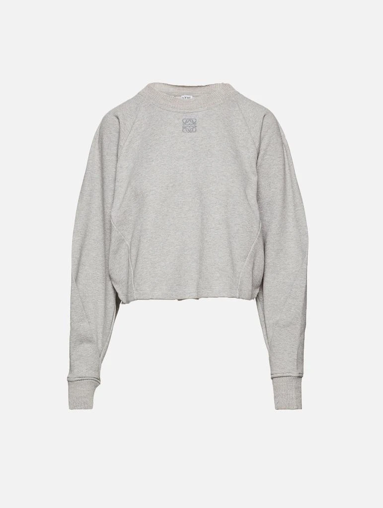 商品Loewe|Cropped Anagram Sweatshirt,价格¥1967,第1张图片