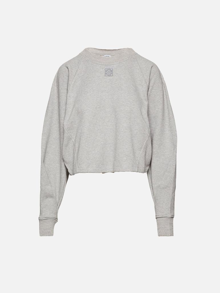 商品Loewe|Cropped Anagram Sweatshirt,价格¥6215,第1张图片