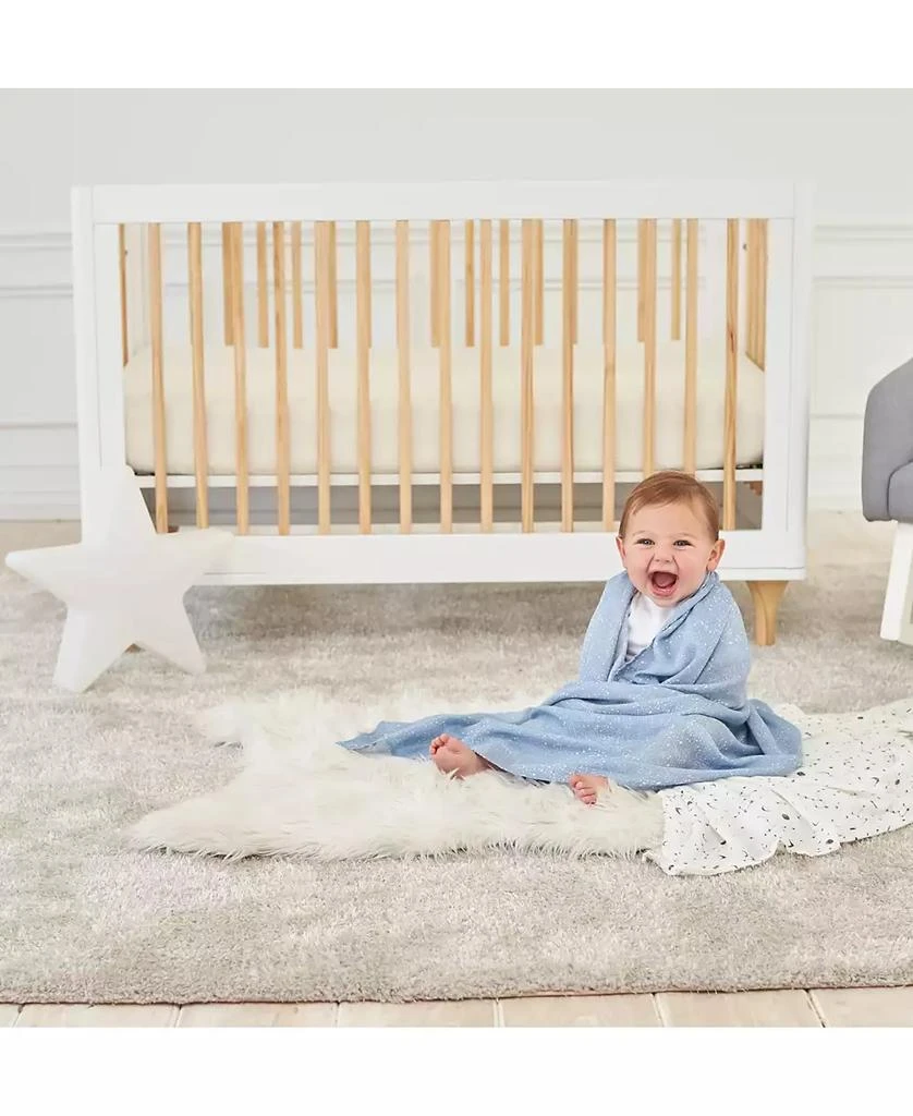 商品aden + anais|Baby Boys or Baby Girls Silky Soft Swaddles, Pack of 2,价格¥260,第4张图片详细描述
