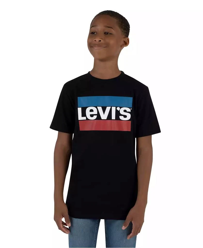 商品Levi's|大男童全棉logoT恤,价格¥76,第1张图片