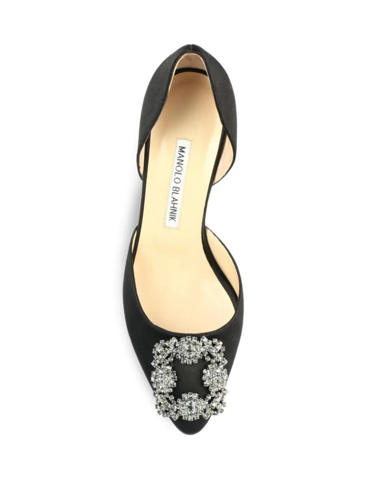 商品Manolo Blahnik|70mm钻扣鞋,价格¥4467,第5张图片详细描述