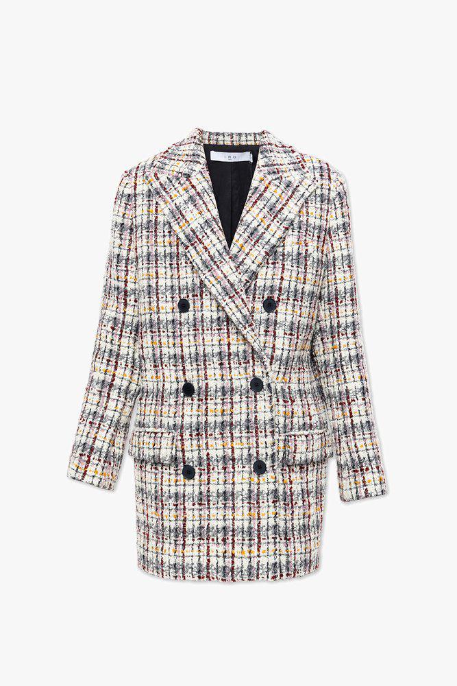 商品IRO|Iro Marton Buttoned Tweed Coat,价格¥2189,第1张图片