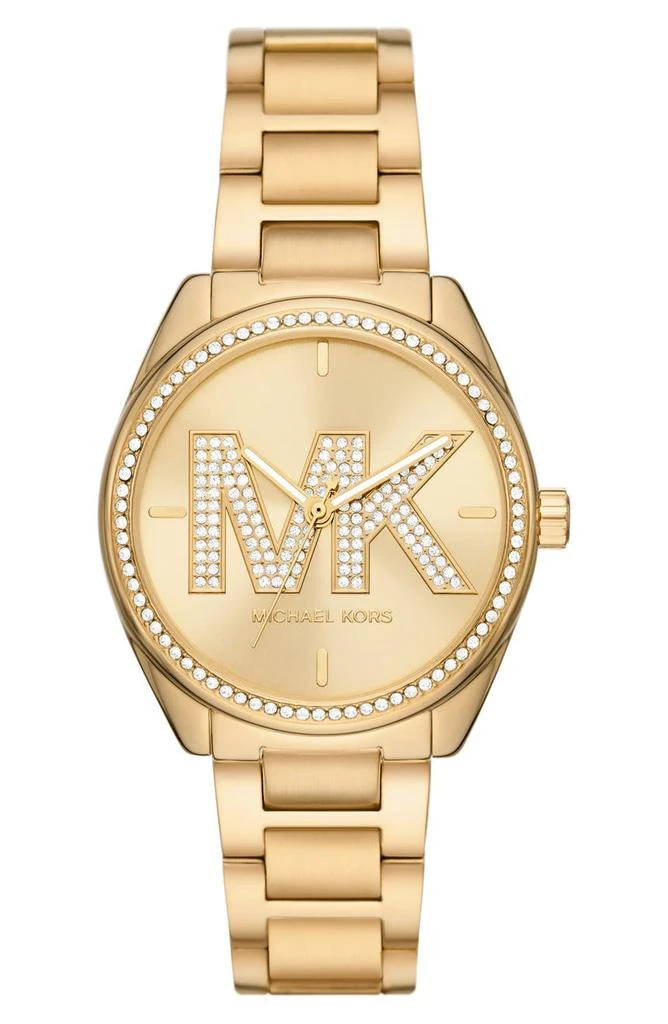 商品Michael Kors|Mini Janelle 3-Hand Quartz Bracelet Watch, 36mm,价格¥938,第1张图片