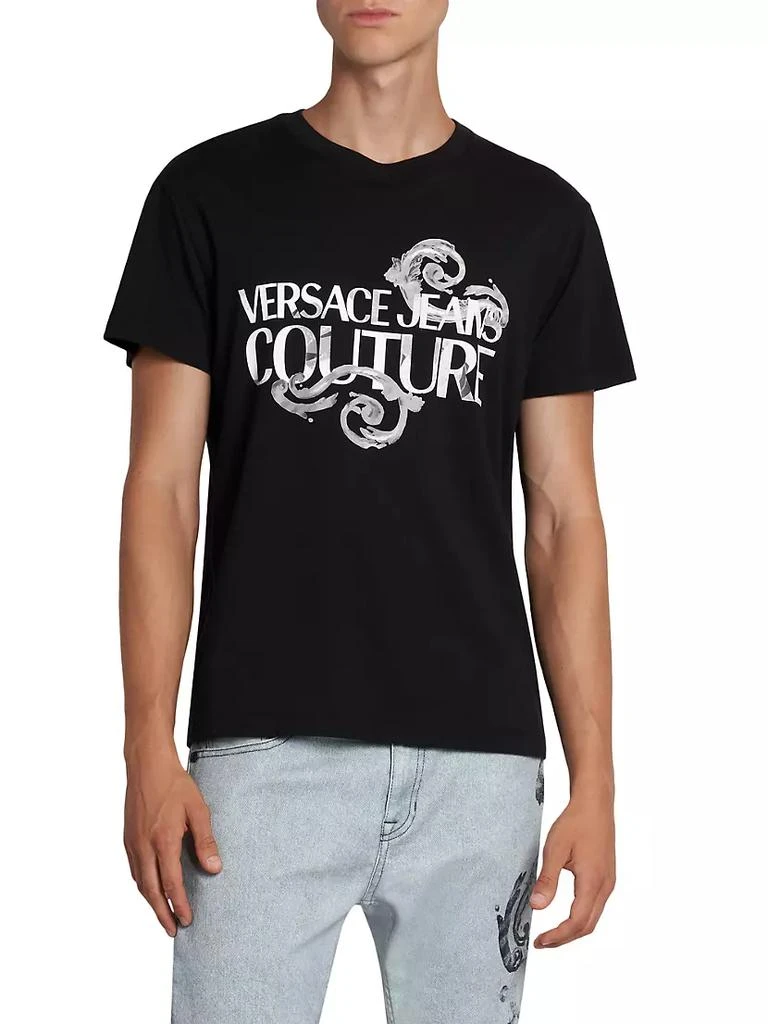 商品Versace|Maglietta Cotton T-Shirt,价格¥1289,第3张图片详细描述