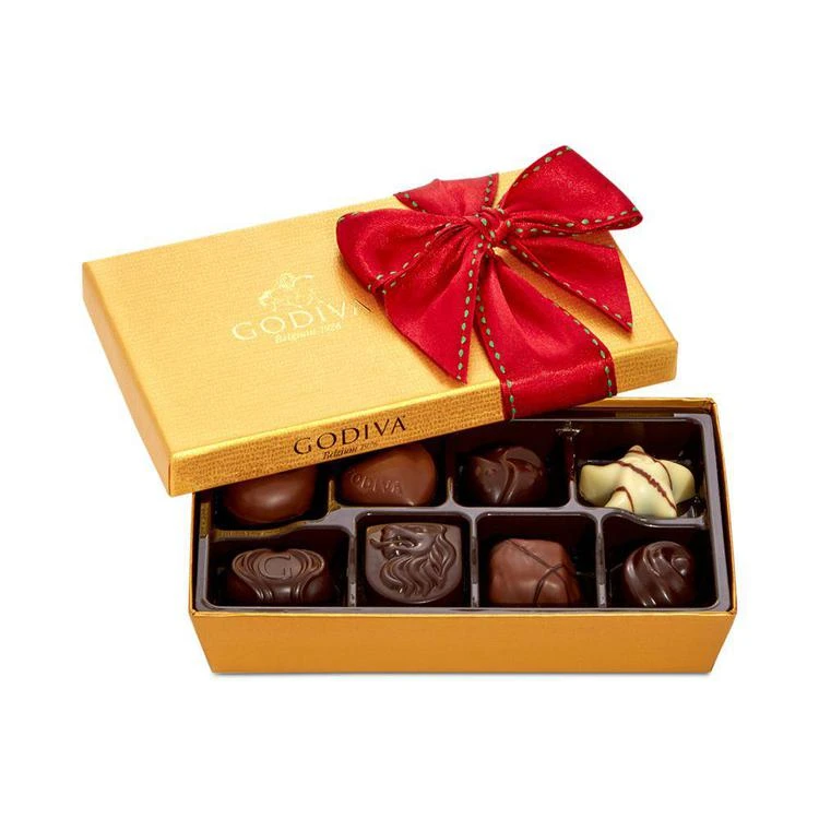 商品Godiva|8-Pc. Holiday Ballotin,价格¥48,第3张图片详细描述