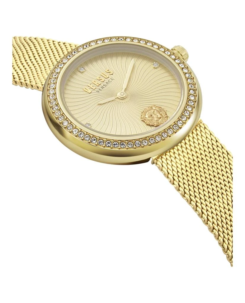 商品Versus Versace|范瑟丝金色扭索纹表盘女士腕表,价格¥750,第3张图片详细描述