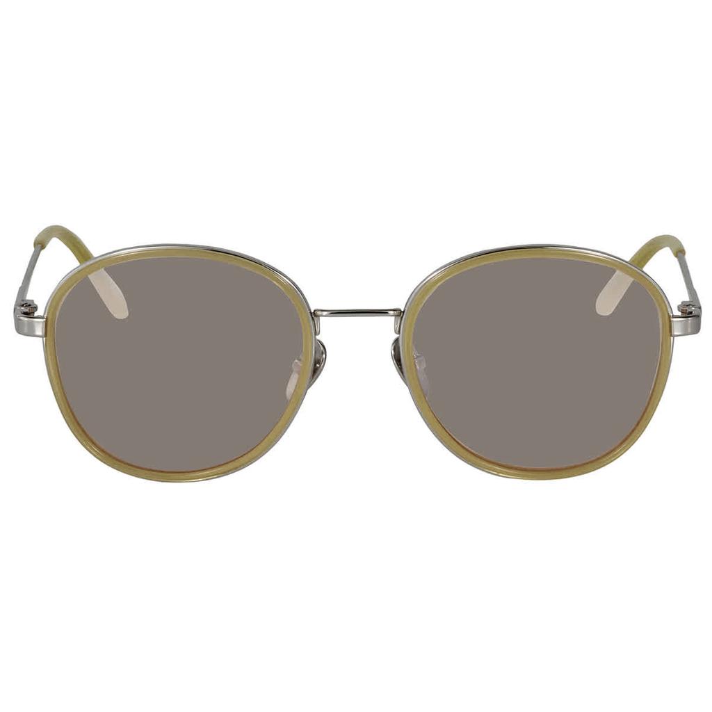 Calvin Klein Orange Round Unisex Sunglasses CK18101S 870 52商品第2张图片规格展示