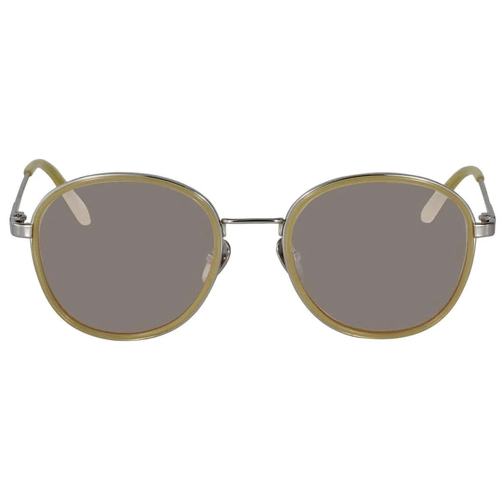 商品Calvin Klein|Calvin Klein Orange Round Unisex Sunglasses CK18101S 870 52,价格¥449,第2张图片详细描述