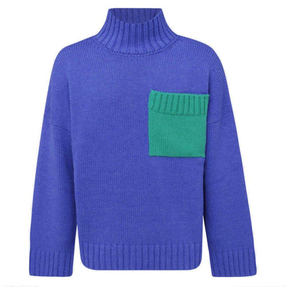 JW Anderson Contrast Pocket Turtleneck Knit Jumper商品第1张图片规格展示