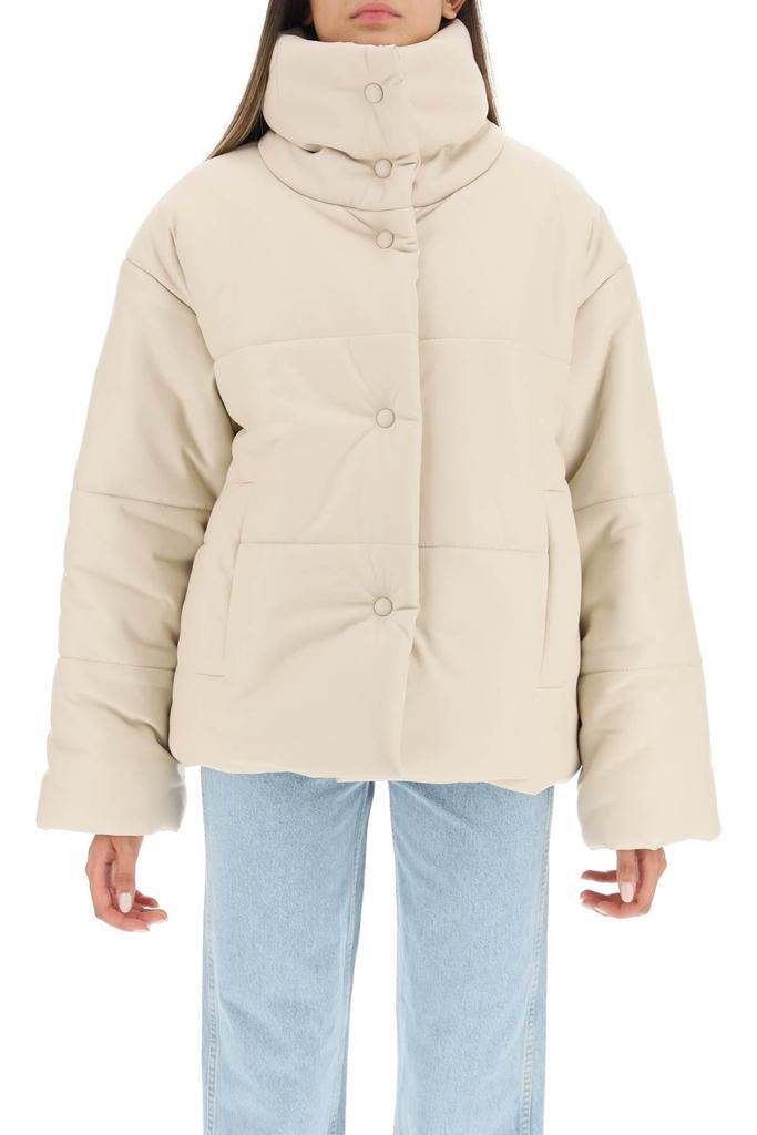 商品Nanushka|Nanushka 'hide' short down jacket in vegan leather,价格¥3380,第4张图片详细描述