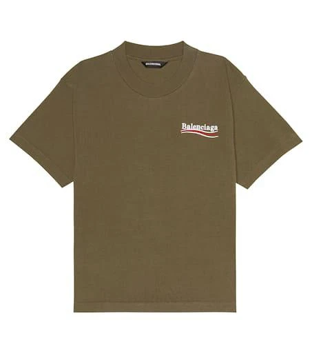 商品Balenciaga|刺绣棉质针织T恤,价格¥1569,第1张图片