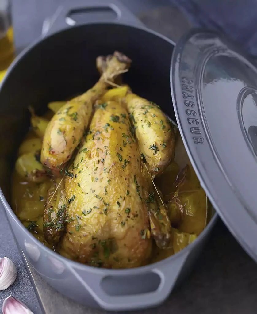 商品Chasseur|French Enameled Cast Iron 4.2 Qt. Oval Dutch Oven,价格¥2908,第4张图片详细描述