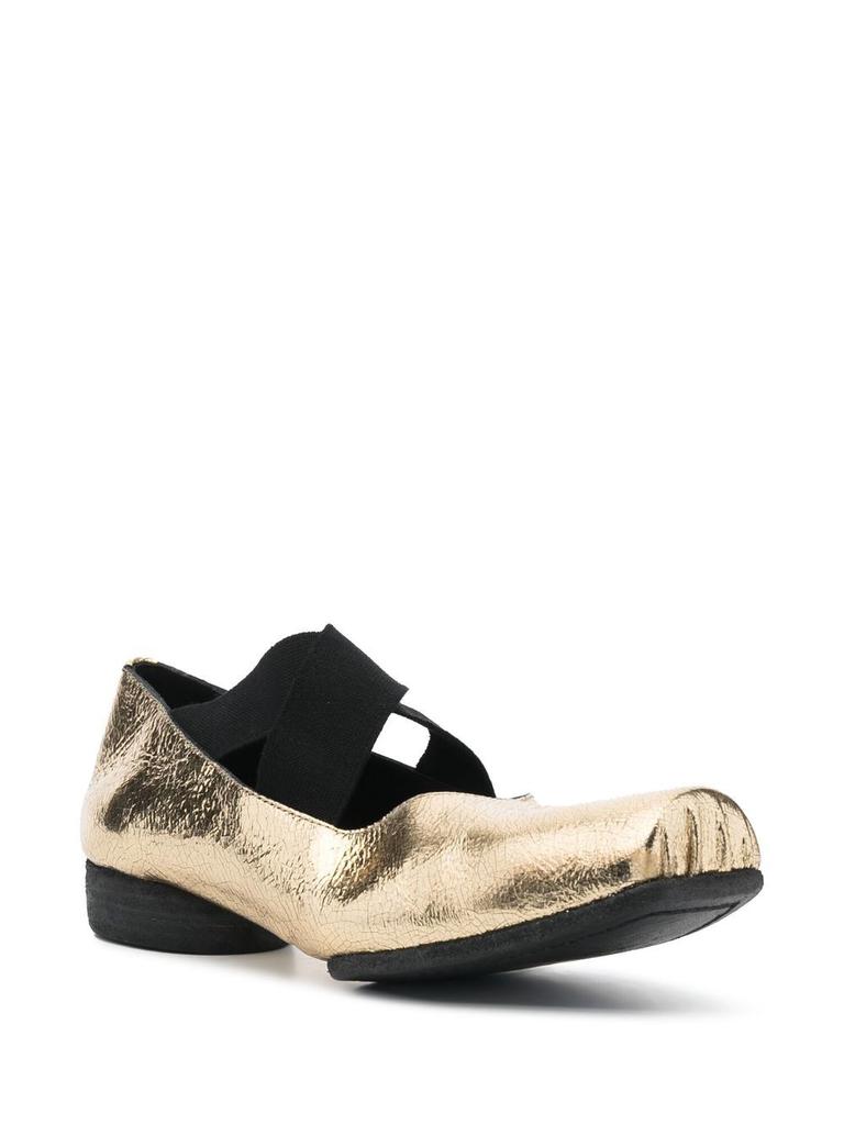 Uma Wang Flat shoes Golden商品第2张图片规格展示