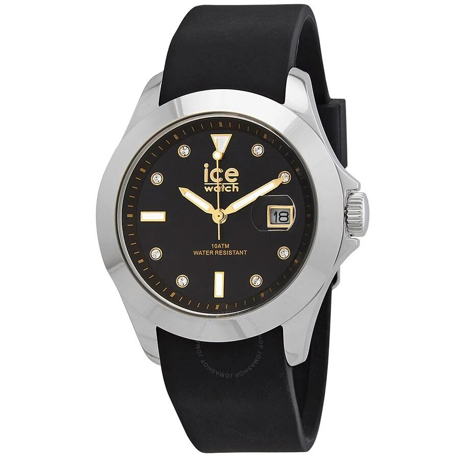 商品Ice-Watch|Quartz Crystal Black Dial Unisex Watch 020383,价格¥450,第1张图片