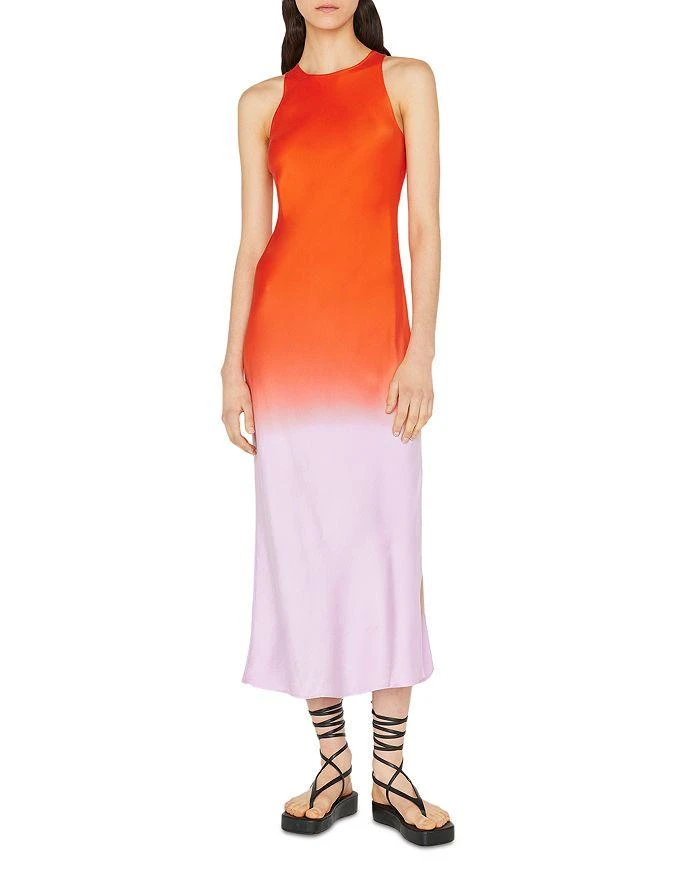 商品FRAME|Dip Dyed Midi Dress,价格¥1351,第1张图片详细描述