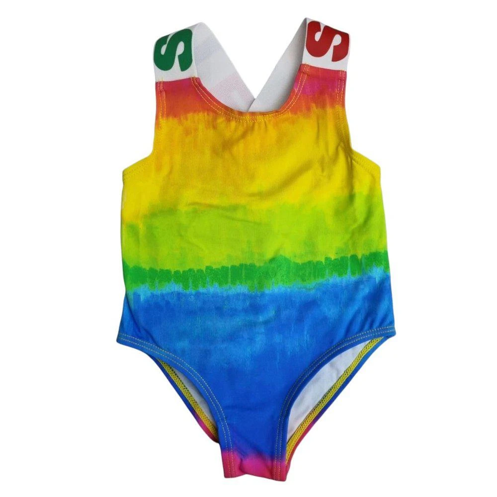 商品Stella McCartney|Stella McCartney Kids Rainbow-Printed Stretched Swimsuit,价格¥339,第1张图片