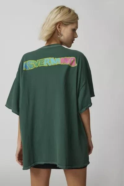 商品Urban Outfitters|Nirvana Distressed T-Shirt Dress,价格¥342,第5张图片详细描述