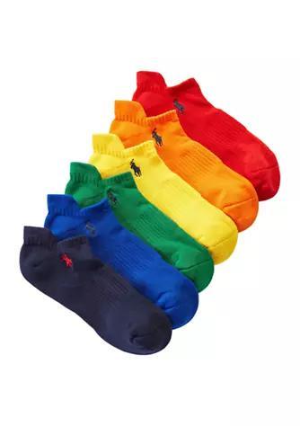 商品Ralph Lauren|Low Cut Socks - 6 Pack,价格¥177,第1张图片