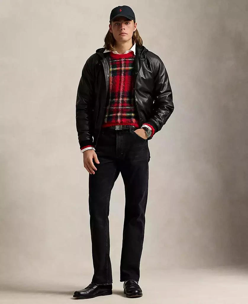 Men's Leather Hooded Jacket 商品