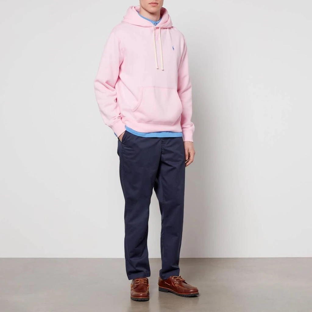 商品Ralph Lauren|Polo Ralph Lauren Cotton-Blend Jersey Hoodie,价格¥798,第3张图片详细描述