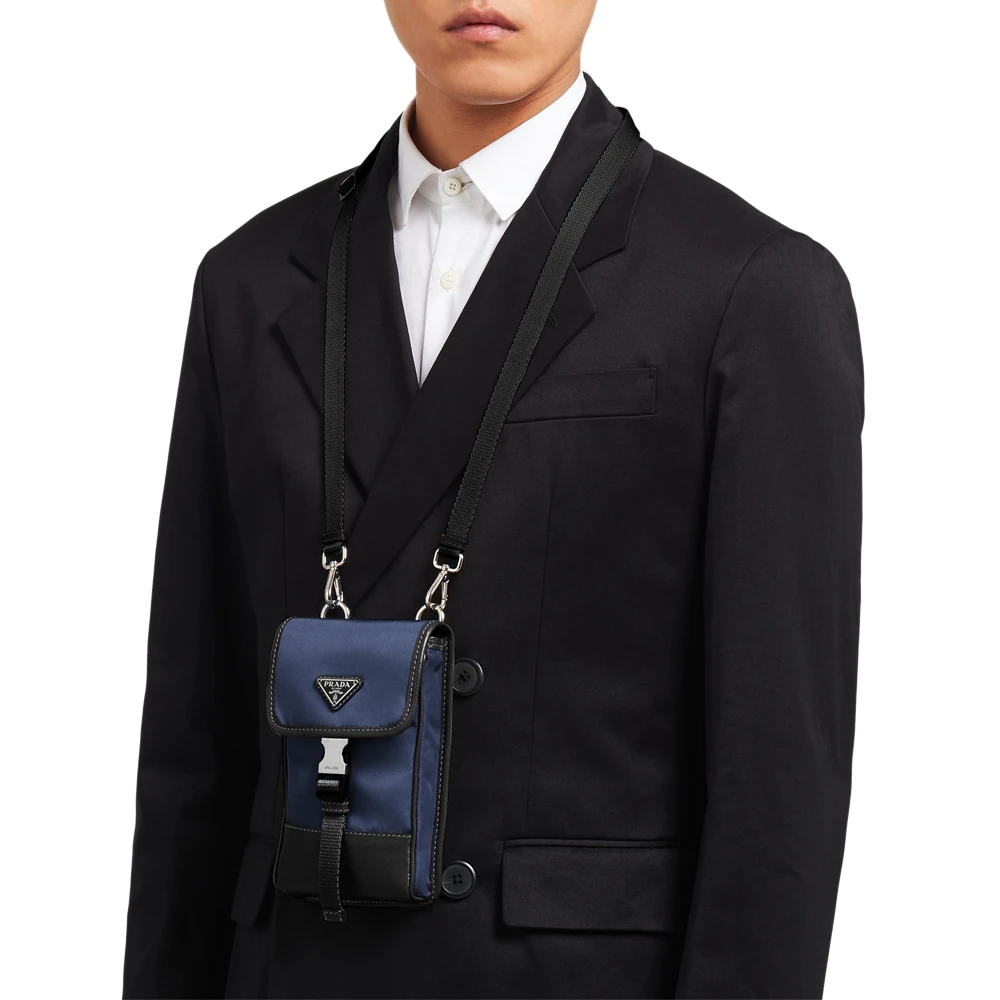 PRADA 海军蓝色男士手机包 2ZH109-2DMH-F0008 商品