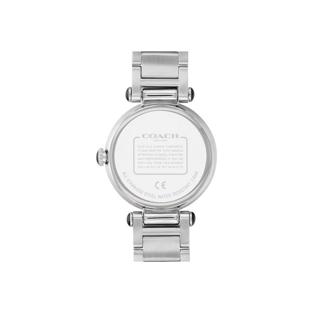 商品Coach|Women's Cary Stainless Steel Bracelet Watch 34mm,价格¥2981,第2张图片详细描述