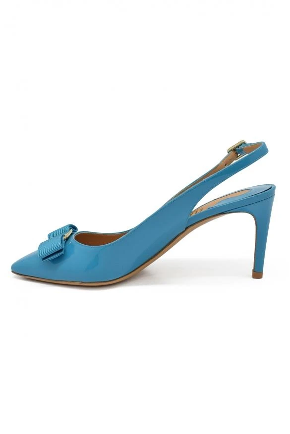 商品Salvatore Ferragamo|Luxury shoes for women salvatore ferragamo turquoise pumps,价格¥3049,第4张图片详细描述