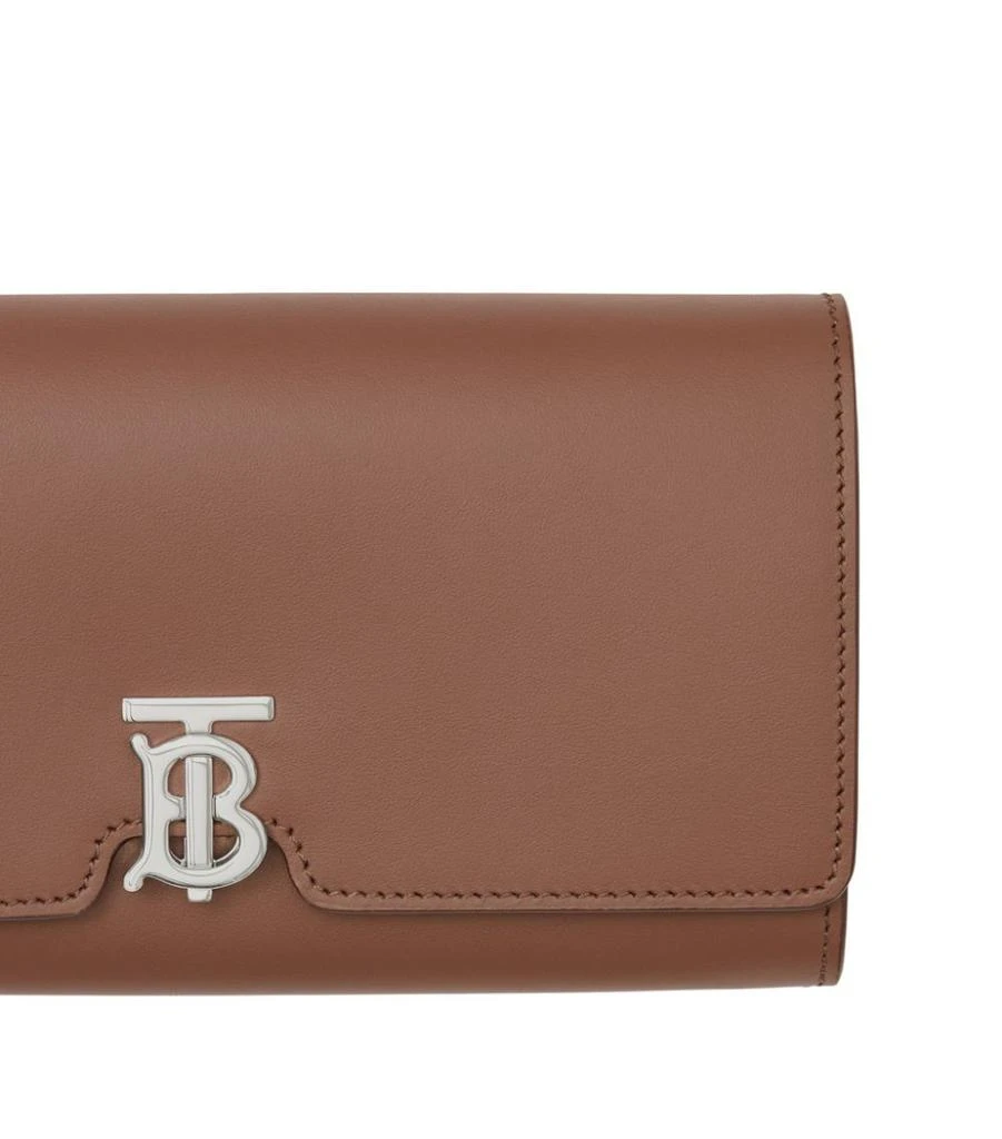 Leather TB Monogram Continental Wallet 商品