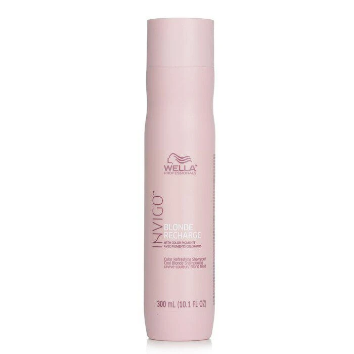 商品Wella|Wella Invigo金发亮色洗发水-冷金色 Invigo Blonde Recharge Color Refreshing Shampoo - # Cool Blonde 300ml/10.1oz,价格¥195,第1张图片