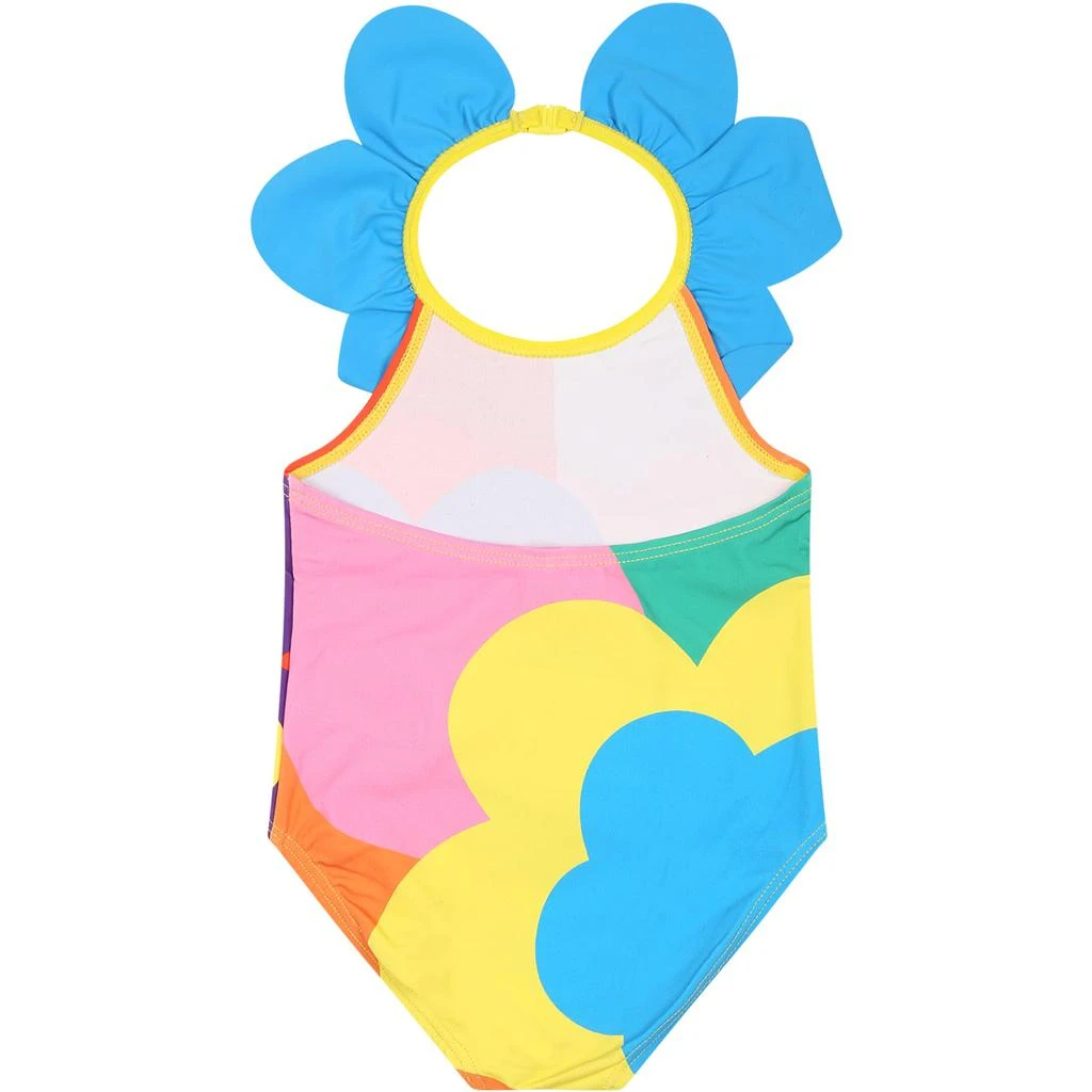 商品Stella McCartney|Pink Swimsuit For Baby Girl With Flower,价格¥674,第2张图片详细描述