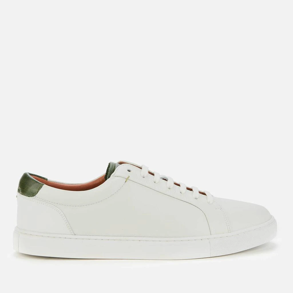 商品Ted Baker London|Ted Baker Men's Udamo Cupsole Trainers - White,价格¥761,第1张图片