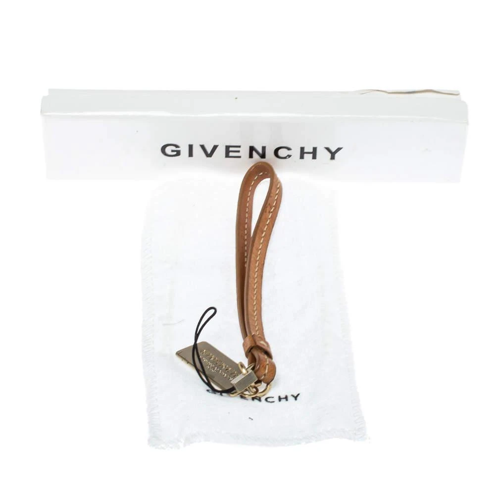 商品[二手商品] Givenchy|Givenchy Brown Leather Cell Phone Charm,价格¥813,第4张图片详细描述