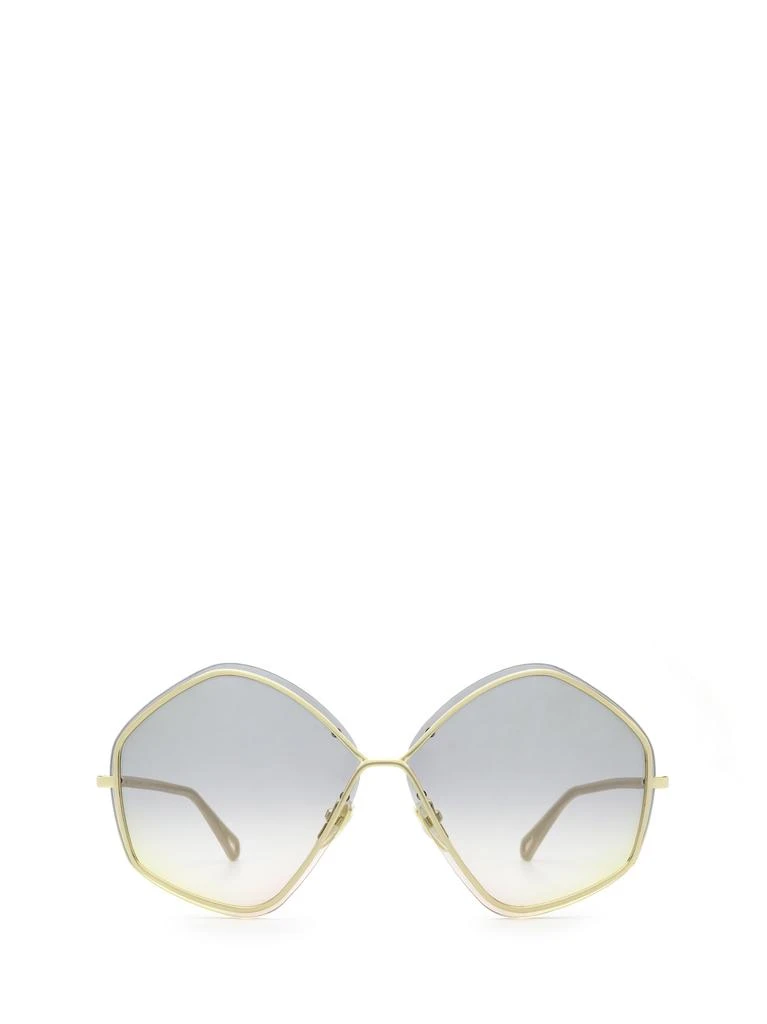 商品Chloé|Chloé CH0065S gold female sunglasses,价格¥2150,第1张图片