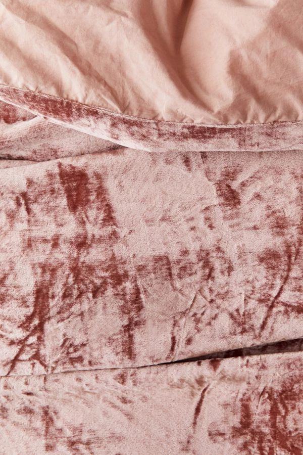 商品Urban Outfitters|Velvet Ruffled Edge Duvet Cover,价格¥1267,第4张图片详细描述