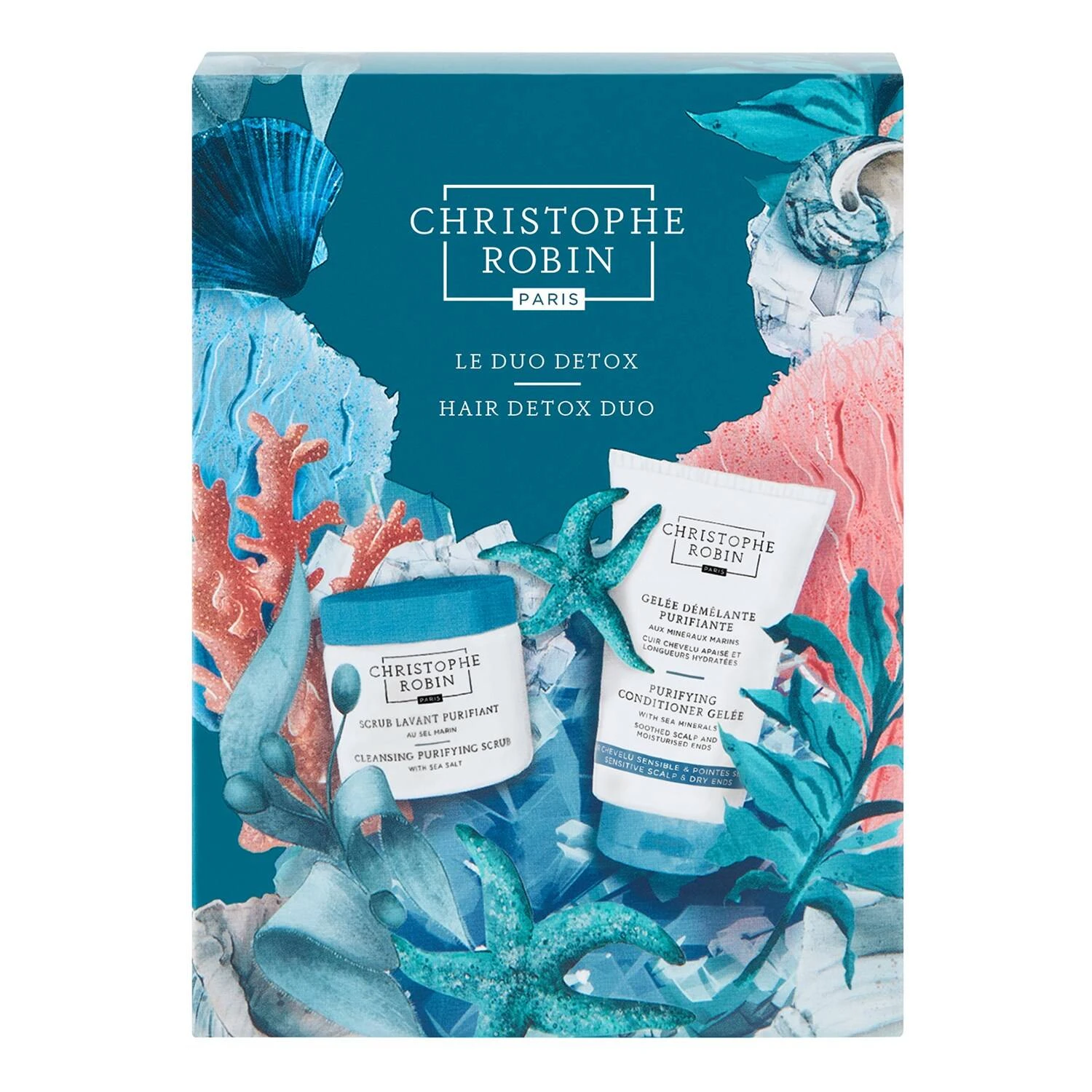 商品Christophe Robin|Christophe Robin 海洋平衡舒缓洗发护发套装,价格¥165,第1张图片