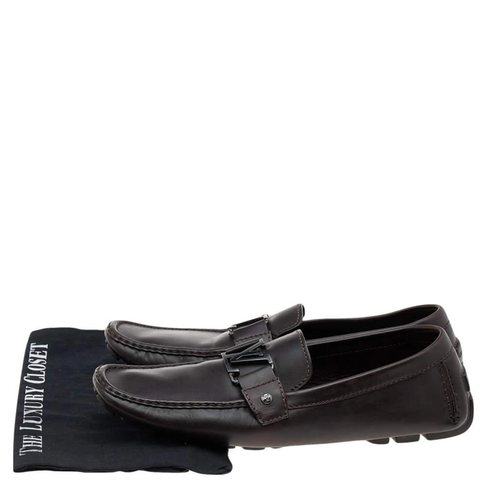 Louis Vuitton Dark Brown Monte Carlo Loafers Size 44.5 商品