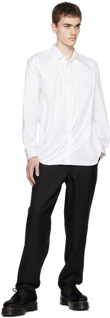 商品Comme des Garcons|白色未收边衬衫,价格¥4324,第4张图片详细描述
