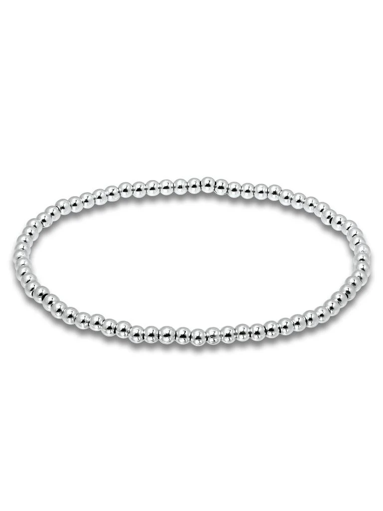 商品Lord & Taylor Jewelry|18K Gold 3mm Bead Polished Stretch Bracelet,价格¥183,第1张图片