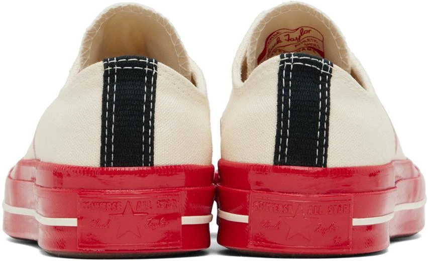 商品Comme des Garcons|Off-White Converse Edition Chuck 70 Sneakers,价格¥1092,第2张图片详细描述