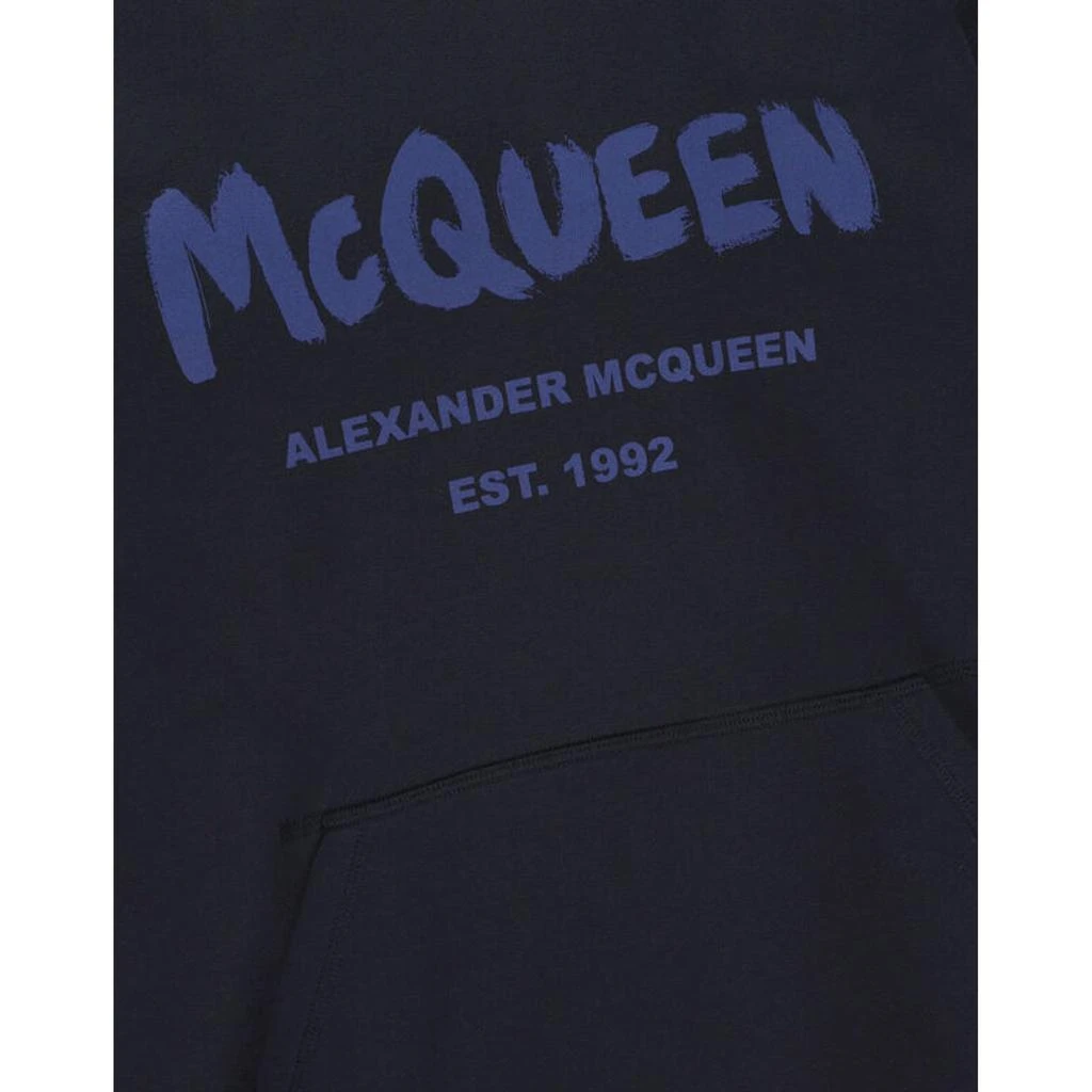 商品Alexander McQueen|ALEXANDER MCQUEEN Logo Hoodie Sweatshirt,价格¥3929,第3张图片详细描述